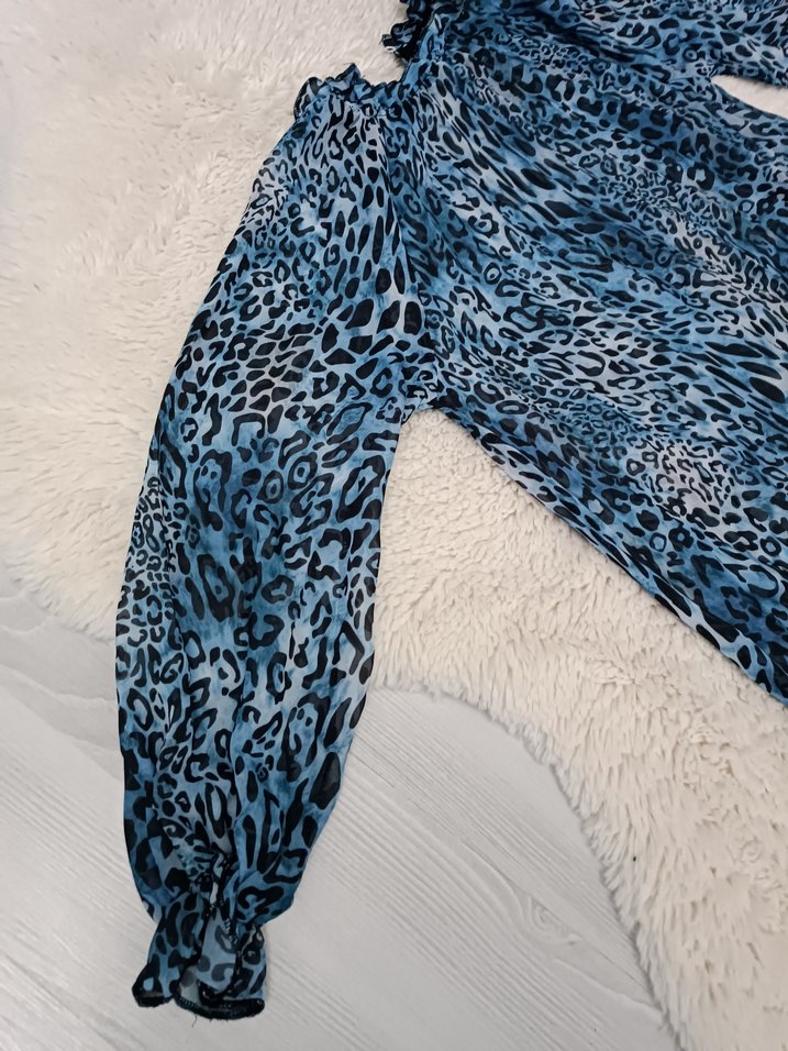 Uzun Kol Mavi Tunik - Görsel 2