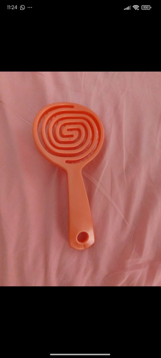 Turuncu Saç Fırçası - Görsel 2