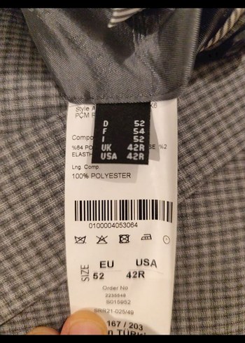 Düğmeli Klasik Kesim Erkek Takım Elbise - Görsel 3