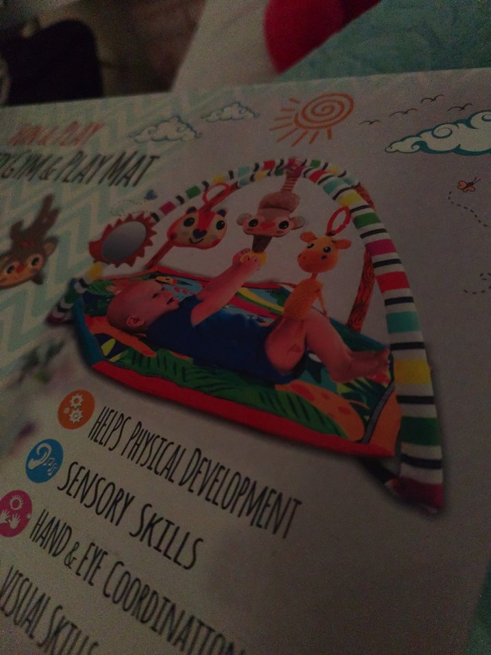 Renkli Bebek Oyun Matı tummy tıme - Görsel 3