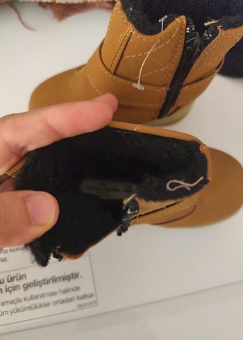 Erkek Çocuk Kahverengi Tokalı Bot - Görsel 5