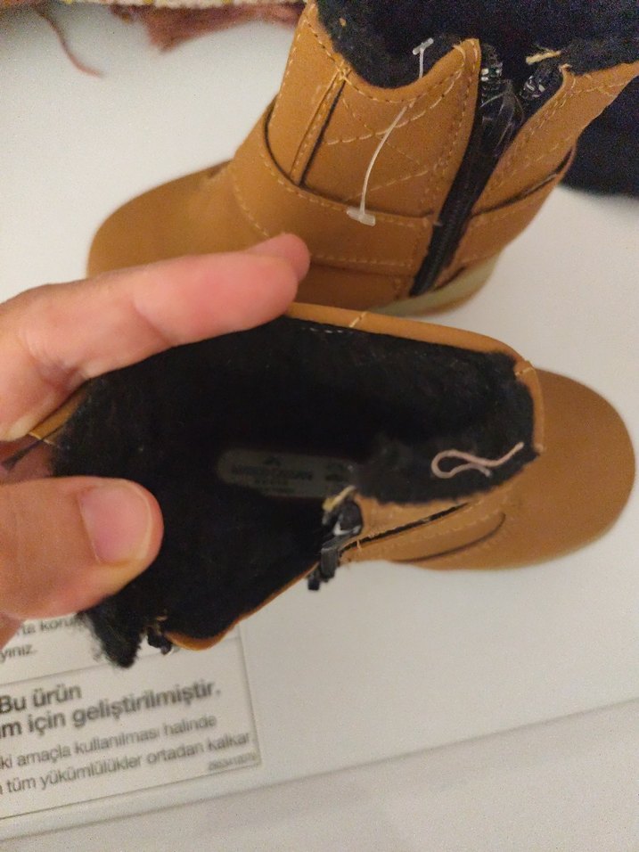 Erkek Çocuk Kahverengi Tokalı Bot - Görsel 5