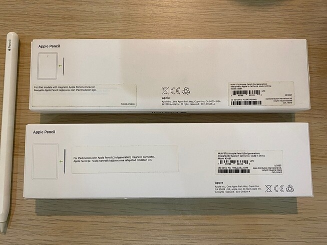  Beden Renk Apple Pencil 2. Nesil