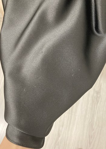 Siyah Straplez Uzun Abiye Elbise - Görsel 6