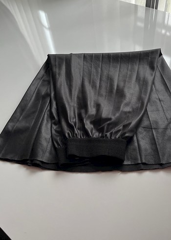 Piliseli Siyah kadın Eteği - Görsel 3