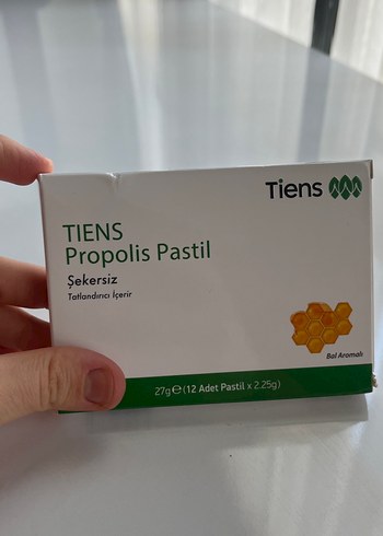 Tiens Şekersiz Propolis Pastil 27g - Görsel 2