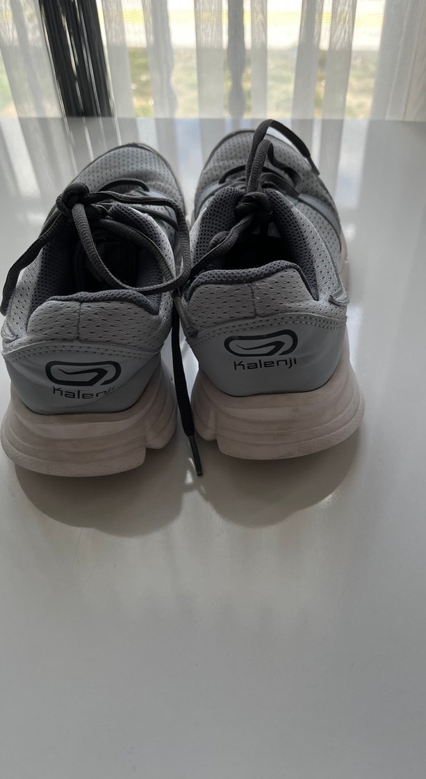 Gri Bağcıklı Basketbol Ayakkabısı - Görsel 3