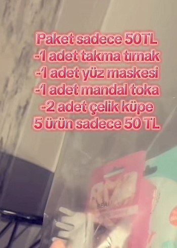 50 tllik paketten iki paket