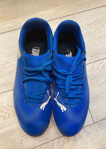 41 Beden Erkek Mavi Futbol Ayakkabısı Velcro Detaylı