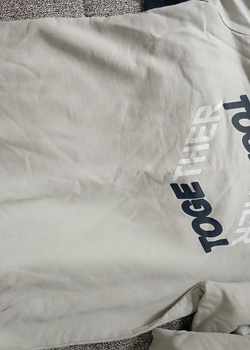 10 Yaş Beden gri Renk 2 adet Gri Erkek Çocuk Sweatshirt