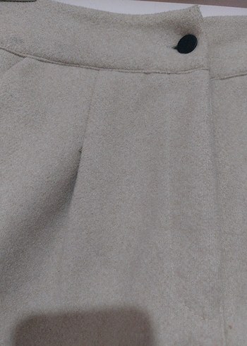 Bej Kadın Mini Bermuda Şort - Görsel 3