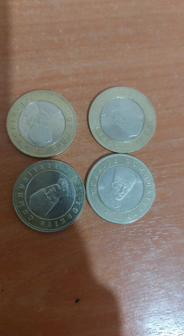 100. yıla özel madeni 5 tl - Görsel 2