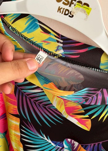 Renkli Salaş Uzun Kollu Haşema - Görsel 2