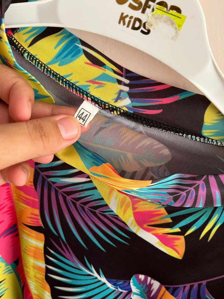 Renkli Salaş Uzun Kollu Haşema - Görsel 2