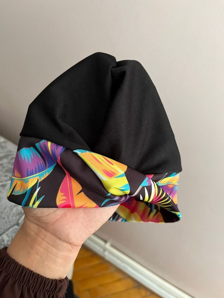 Renkli Salaş Uzun Kollu Haşema - Görsel 4