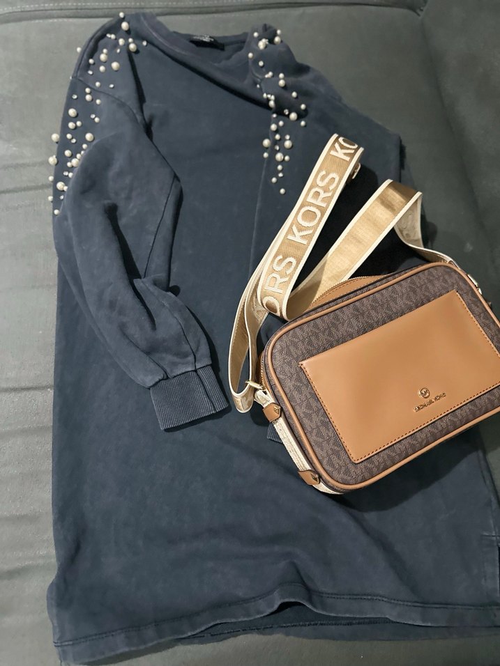 2 günlük fiyat son Gri antrasit elbise - Görsel 2