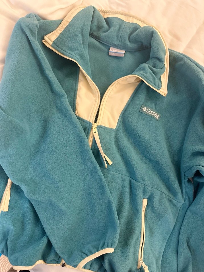 Columbia  KADIN Mavi Fermuarlı   Polar - Görsel 4