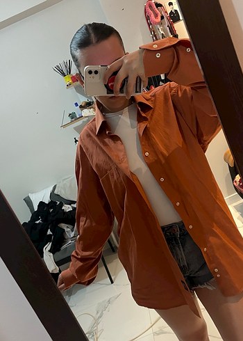 Diğer Vintage oversize gömlek