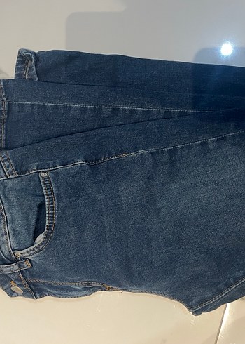 36 Beden lacivert Renk İspanyol paça slim jean
