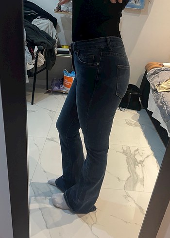 Addax İspanyol paça slim jean