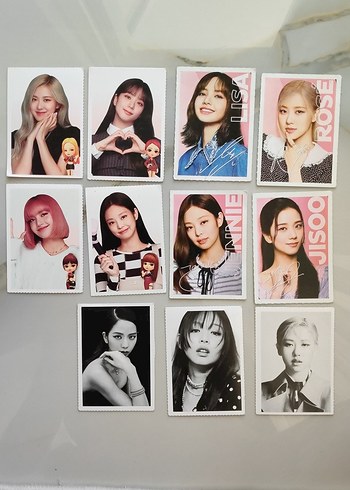 Blackpink 11 tane fotokart
