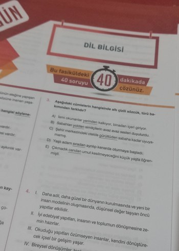  Beden Renk gün gün dil bilgisi strateji yayınları