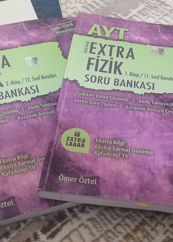 AYT Extra Fizik Soru Bankası 1. ve 2. Kitap