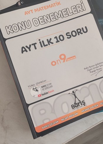 barış yayınları ilk 10 soru