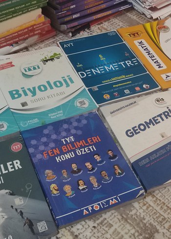TYT ve AYT Soru Kitapları ve Konu Özetleri