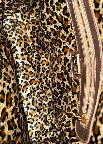 Kahverengi Deri Kadın Çanta - Görsel 2