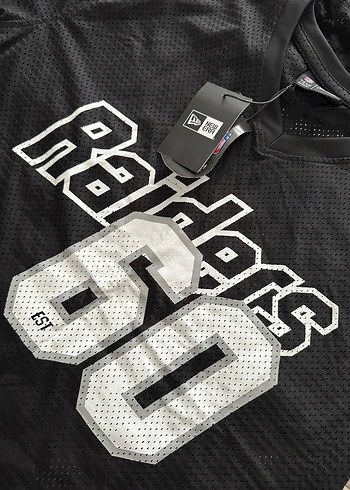 Siyah Raiders 60 Baskılı Erkek Tişört - Görsel 2