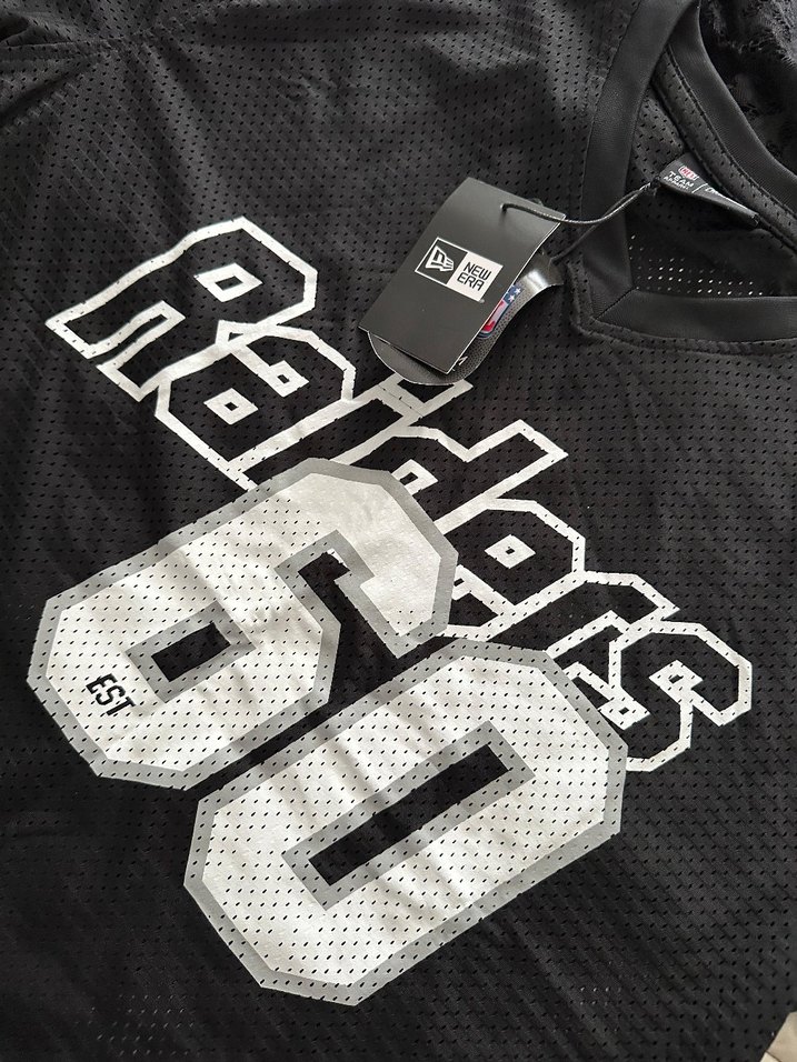 Siyah Raiders 60 Baskılı Erkek Tişört - Görsel 2