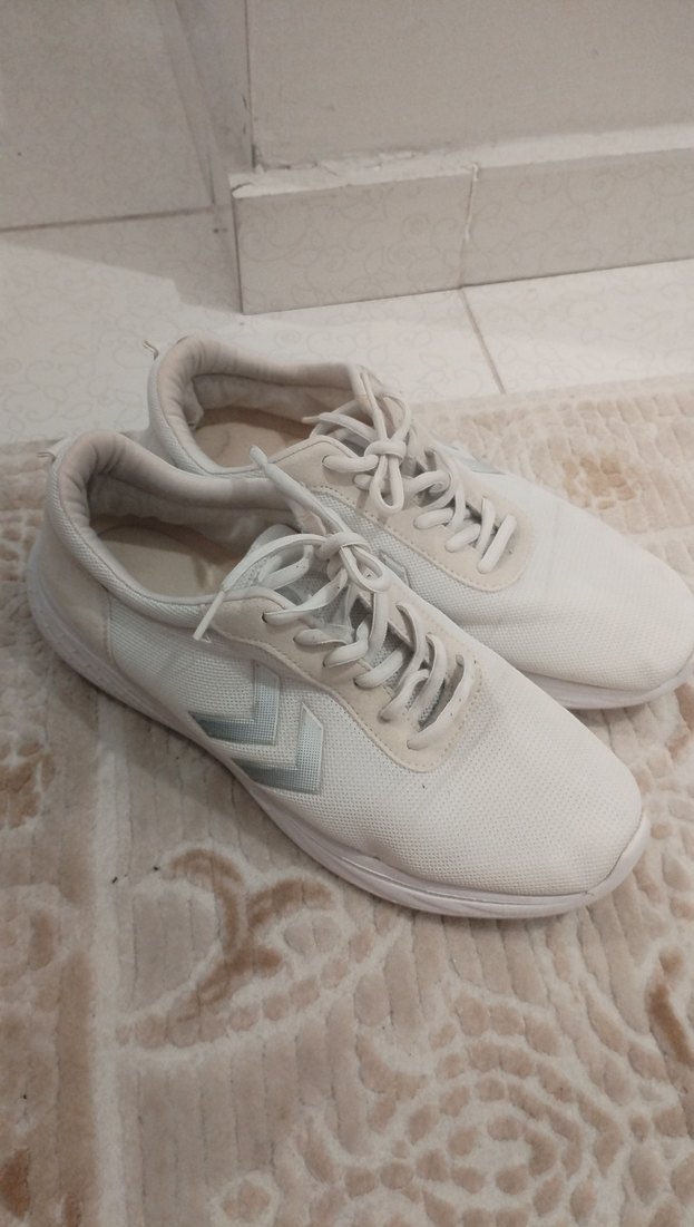 Beyaz Bağcıklı erkek Spor Ayakkabı - Görsel 2