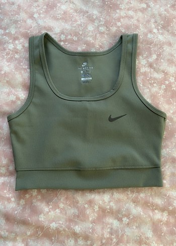 Nike Sporcu Sütyeni Koyu Yeşil