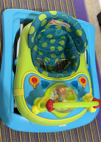 Renkli Çok Fonksiyonlu Bebek Yürüteci - Görsel 5