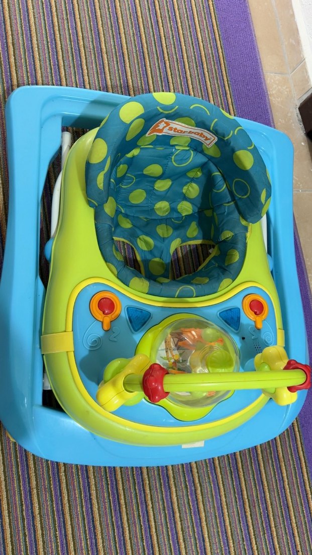 Renkli Çok Fonksiyonlu Bebek Yürüteci - Görsel 5