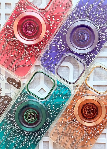 Şeffaf, Renkli Pop Kültür Telefon Kılıfı