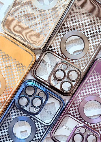Apple Renkli Parlak Telefon Kılıfı