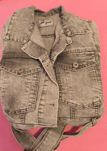 Gri Simli Uzun Kot Elbise - Görsel 2