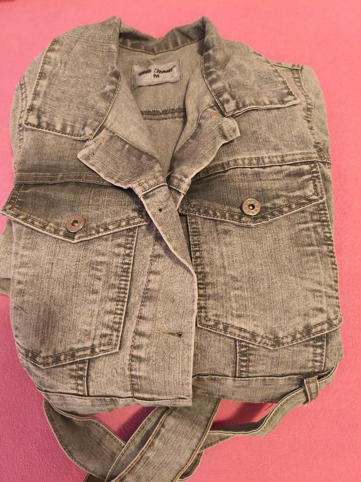 Gri Simli Uzun Kot Elbise - Görsel 2