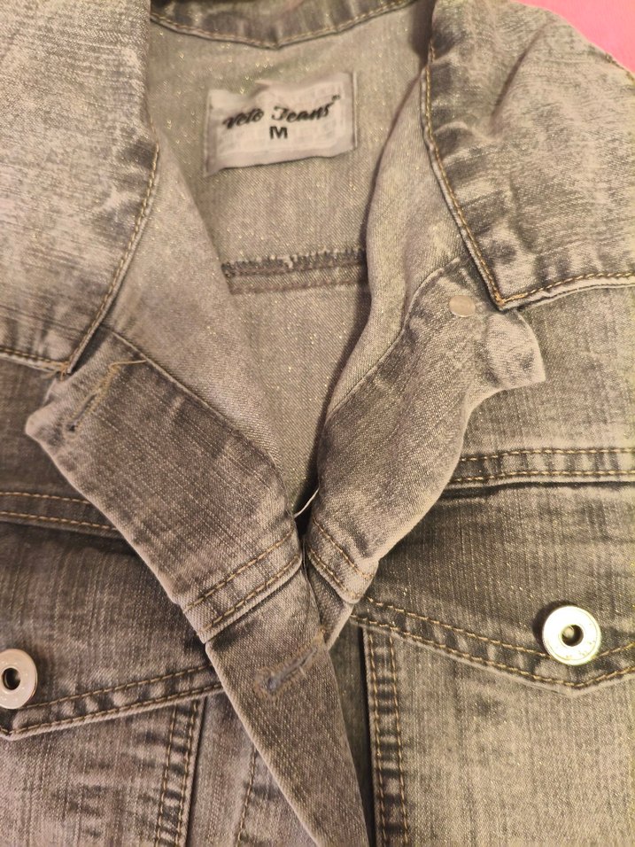 Gri Simli Uzun Kot Elbise - Görsel 5