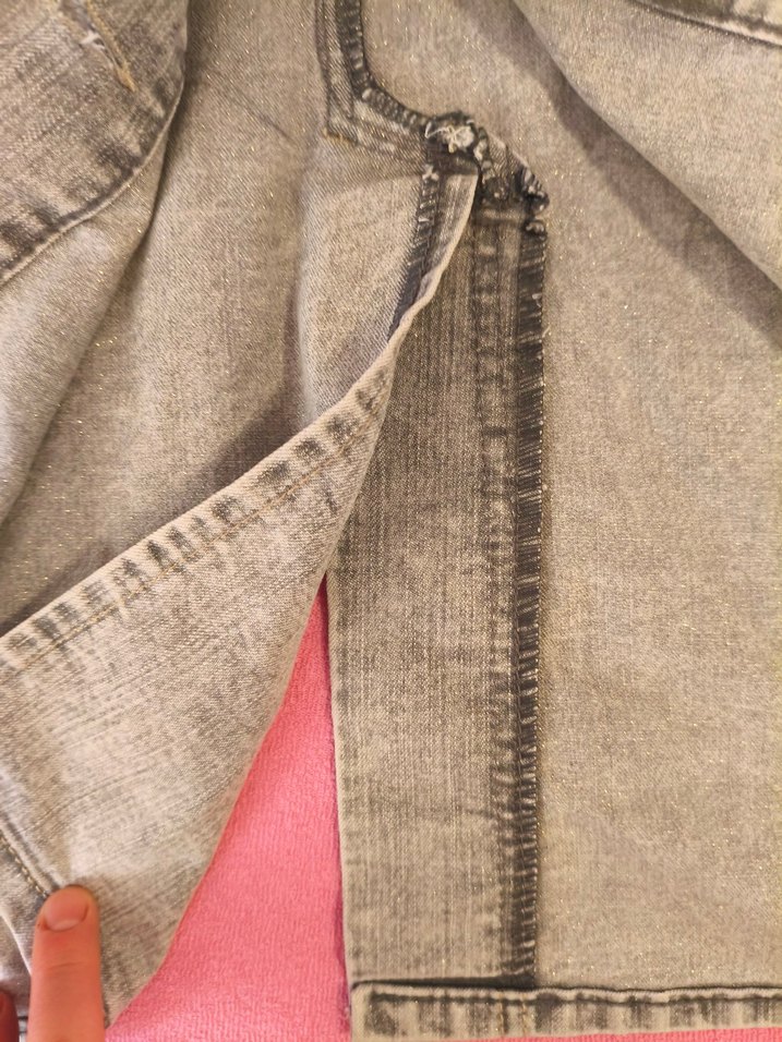 Gri Simli Uzun Kot Elbise - Görsel 4