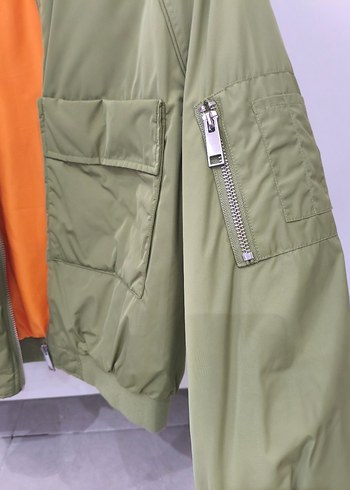 Midi Boy Fermuarlı Ceket - Görsel 3