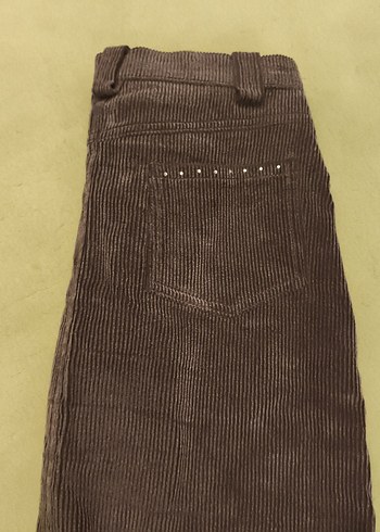 Kadın Midi Kadife Etek - Görsel 5