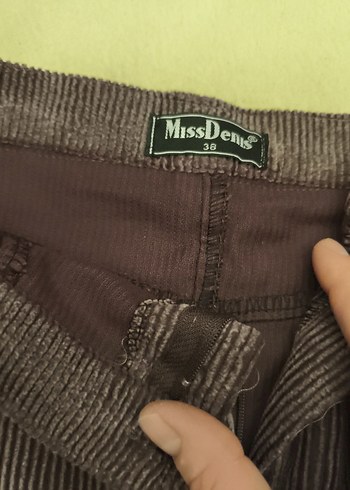 Kadın Midi Kadife Etek - Görsel 3