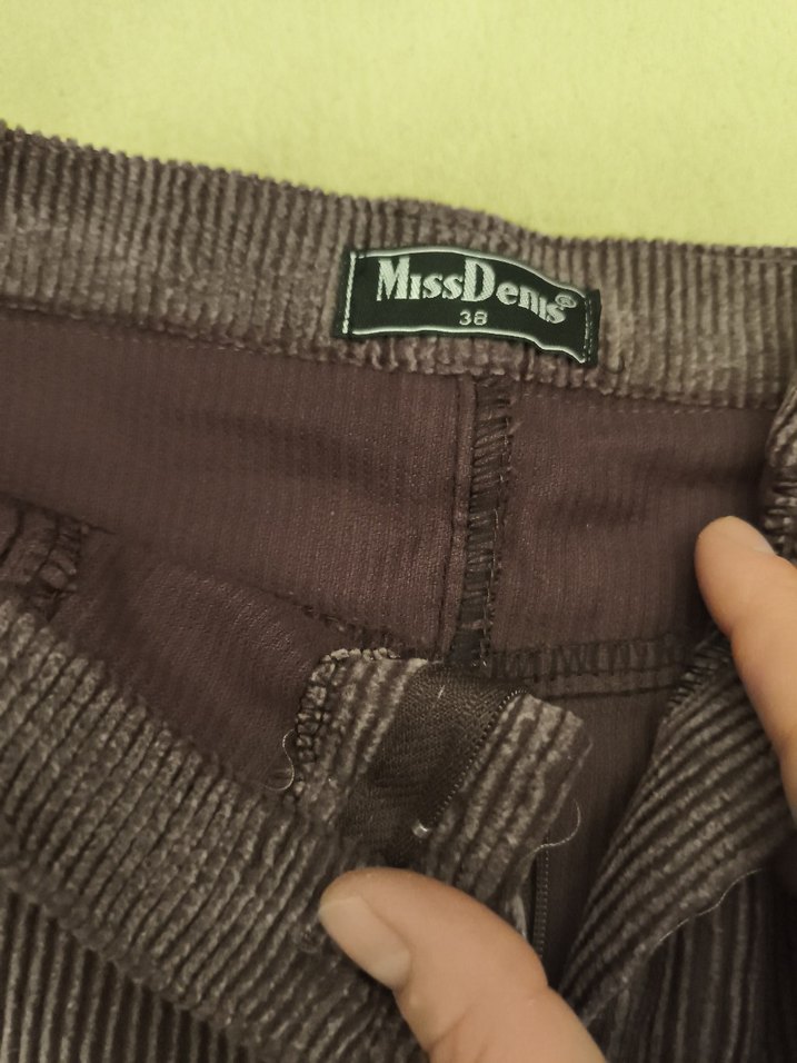 Kadın Midi Kadife Etek - Görsel 3