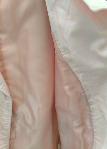 Düğmeli Pembe Midi Trençkot - Görsel 5