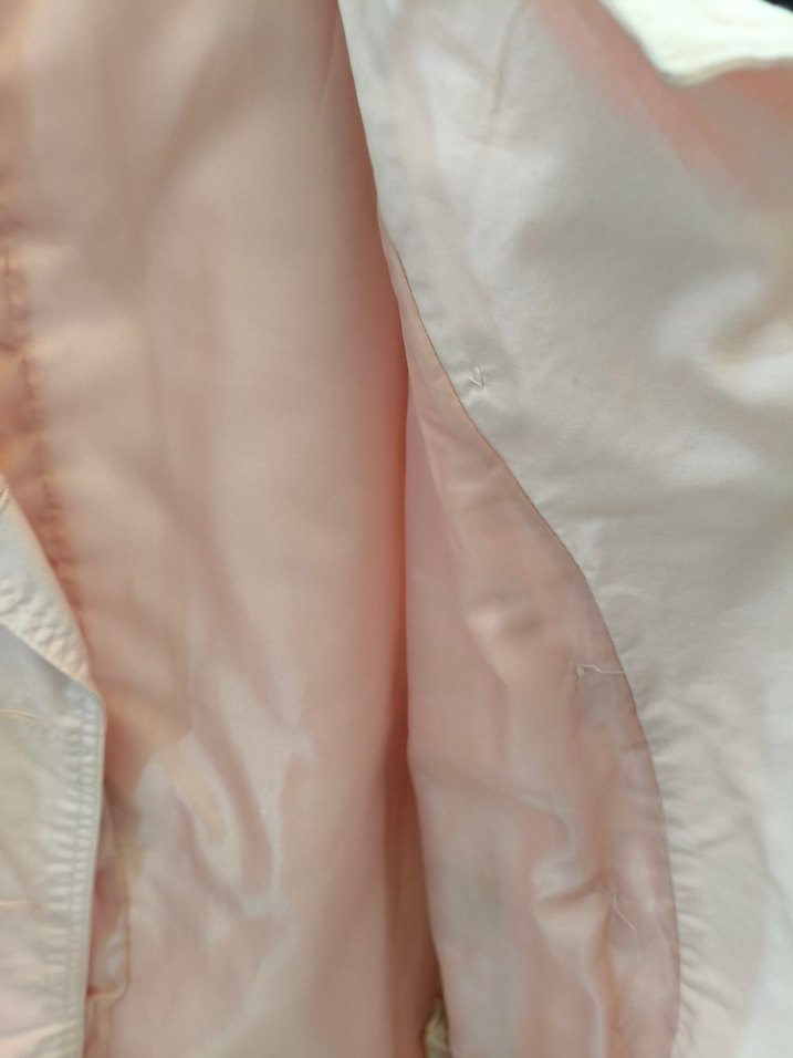 Düğmeli Pembe Midi Trençkot - Görsel 5