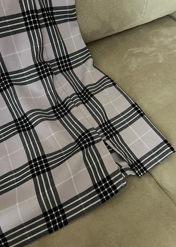 38 Beden Pastel mor kısa elbise