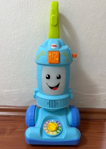 Renkli Mavi Eğitici Oyuncak Süpürge